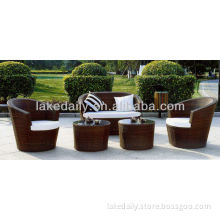 Morden design outdoor furniture rattan sofa set